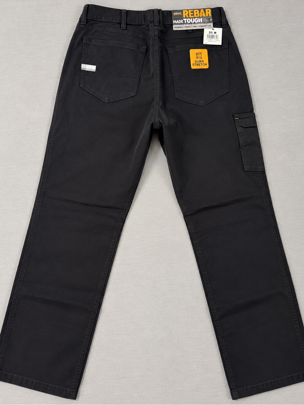 Ariat Rebar DuraStretch Work Pants Black 31R NWT
